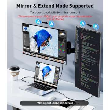 SWITCHFLUX USB-C to HDMI Cable 6Ft 4K High-Speed