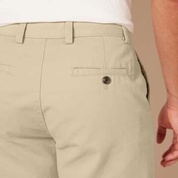 Men's Classic-Fit 9" Chino Short in Dark Taupe