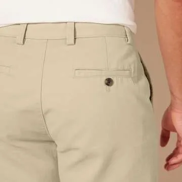 Men's Classic-Fit 9" Chino Short in Dark Taupe