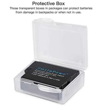 SmilePowo Dual Battery Charger for GoPro Hero Series