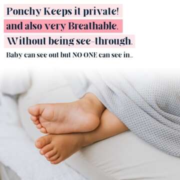 Breathable Nursing Cover for Stylish Breastfeeding