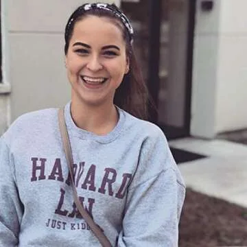 Customizable Harvard Law Just Kidding Crewneck Sweatshirt