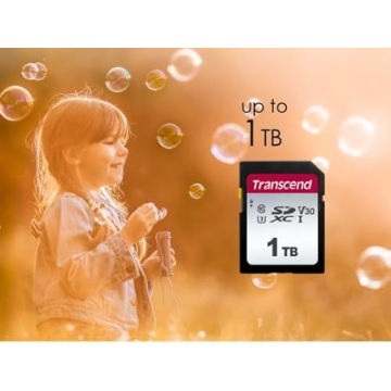 Transcend 1TB 300S SD Card for 4K UHD Recording
