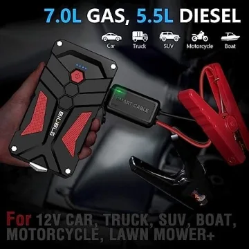 BIUBLE Jump Starter 6000A for Easy Vehicle Boosting