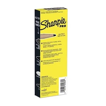 Sharpie China Markers - 12 White Grease Pencils for Artists