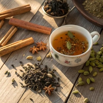 FGO Organic Chai Tea 16 Ounce Loose Leaf Bulk Resealable Bag