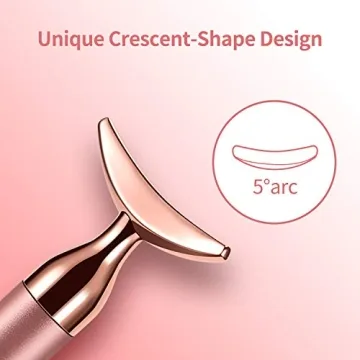 24k Rose Gold 3D Face Massager Roller Kit for Skin Care