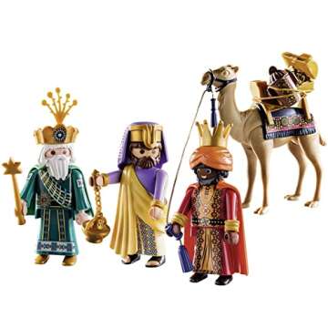 Playmobil 9497 Christmas Three Wise Kings, Fun Imaginative Role-Play, PlaySets Suitable for Children...