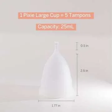 Eco-Friendly Pixie Menstrual Cups - Medical-Grade Silicone