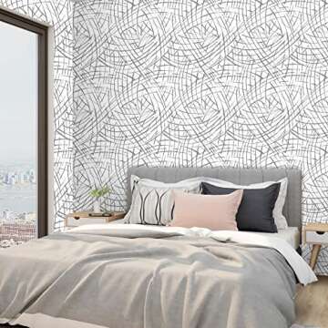 Stylish SUNBABY Peel and Stick Wallpaper Cat Paw Design