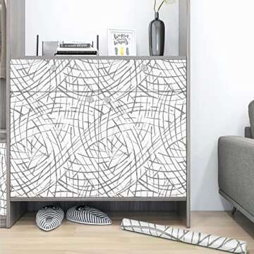 Stylish SUNBABY Peel and Stick Wallpaper Cat Paw Design