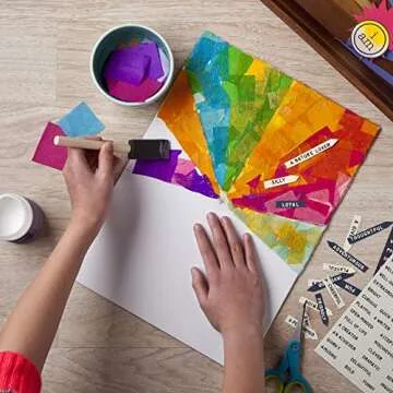 Craft-tastic —Empower Poster — Craft Kit — Design a One-of-a-Kind Inspirational Poster — Ages 8+