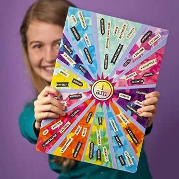 Craft-tastic —Empower Poster — Craft Kit — Design a One-of-a-Kind Inspirational Poster — Ages 8+