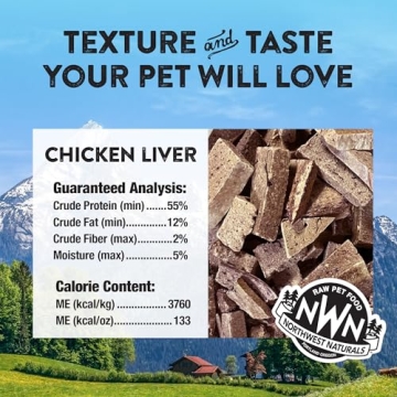 Premium Chicken Liver Treats for Cats and Dogs