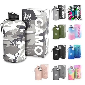 The Gym Keg 74oz Water Bottle for Gym and Fitness