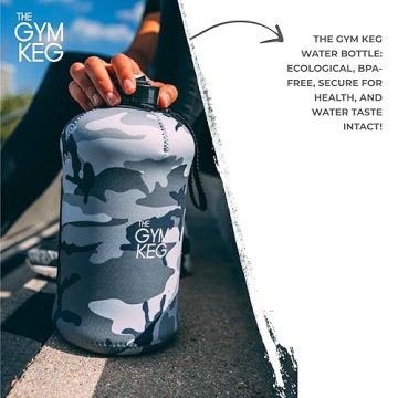 The Gym Keg 74oz Water Bottle for Gym and Fitness