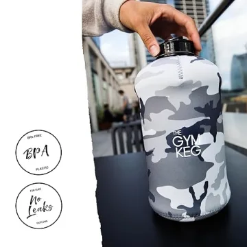 The Gym Keg 74oz Water Bottle for Gym and Fitness