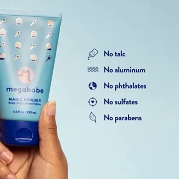 Megababe Sweat Absorbing Magic Powder Lotion - Talc-Free