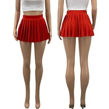 Chic Women's Mini Pleated Skirt for Stylish Occasions