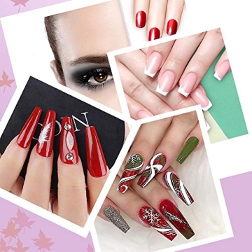 150 Pcs Clear Nail Swatch Sticks with Ring for Perfect Color Display