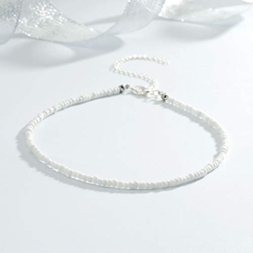 Stylish Tgirls Rice Beaded Necklace for Women