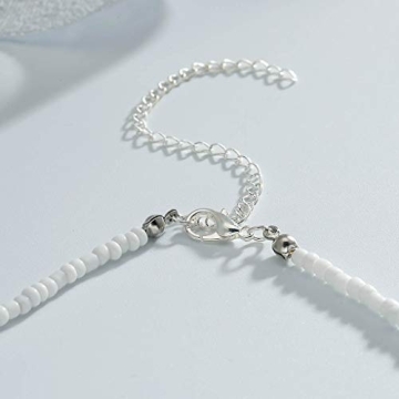 Stylish Tgirls Rice Beaded Necklace for Women