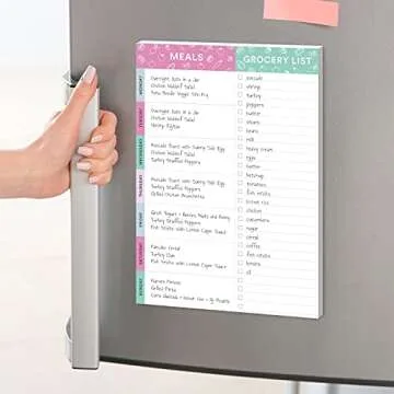 Sweetzer & Orange Meal Planner Pad for Organized Meal Planning