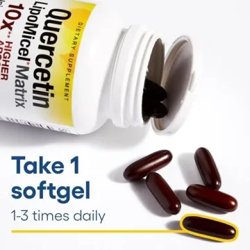 Natural Factors Quercetin Softgel Supplement - 60 Count