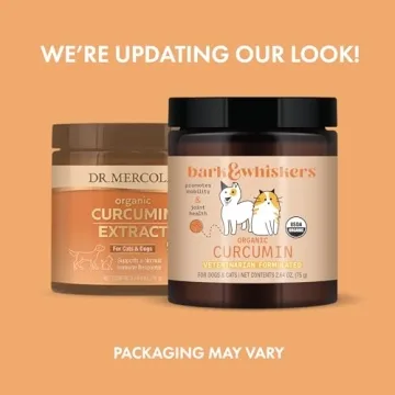 Bark & Whiskers Organic Curcumin for Healthy Pets