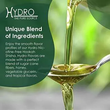 Hydro Molasses Hookah Shisha Set - Tropical Flavors 50g