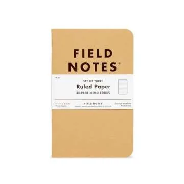 Field Notes Original Kraft Pocket Notebooks - 3-Pack