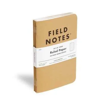 Field Notes Original Kraft Pocket Notebooks - 3-Pack