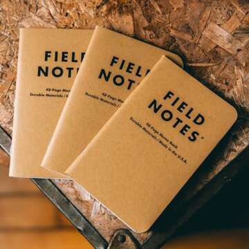 Field Notes Original Kraft Pocket Notebooks - 3-Pack