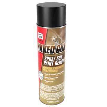 KLEAN-STRIP Naked Gun Paint Remover for Spray Guns, Powerful Solvent & Waterborne Paint Gun Cleaner, 15 Ounce Aerosol