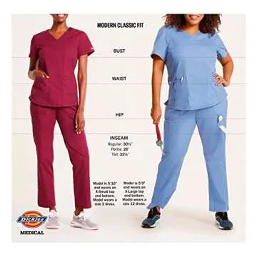 Dickies Women's EDS Signature Scrubs Warm-Up Jacket X-Large Black