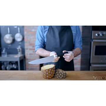 Babish High-Carbon 1.4116 German Steel Cutlery, 8" Chef Kitchen Knife,