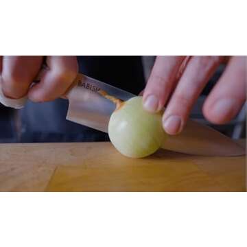 Babish High-Carbon 1.4116 German Steel Cutlery, 8" Chef Kitchen Knife,