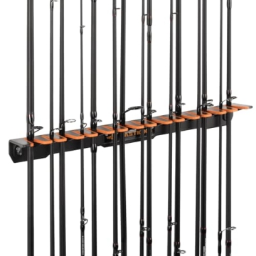 KastKing V15 Fishing Rod Holder - Organize Up to 15 Rods