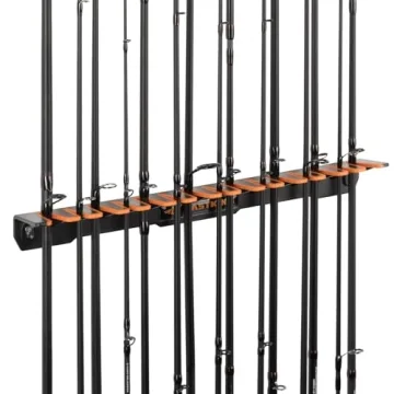 KastKing V15 Fishing Rod Holder - Organize Up to 15 Rods