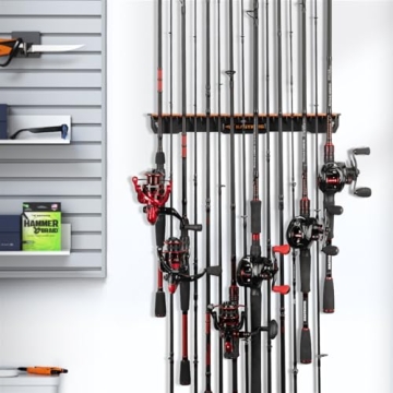 KastKing V15 Fishing Rod Holder - Organize Up to 15 Rods