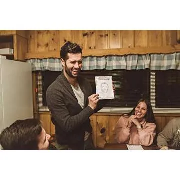 Doodle Face Game - New Hilarious Game of Drawing Your Friends and Family - A Drawing Game for Families - Stay at Home Date Night Party Game for 3-20 Players - Fun for All Ages and Skill Levels