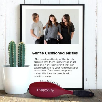 Spornette Super Looper Wig Brush - Best Detangling Solution