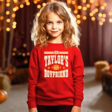 Funny Chiefs Sweatshirt for All Ages - Olive Loves Apple