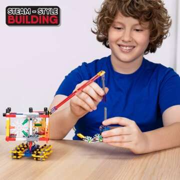 K'NEX - Adventure Wheels Building Set - 480 Pieces‚ STEM Building, Creative Construction Set‚ Ag...