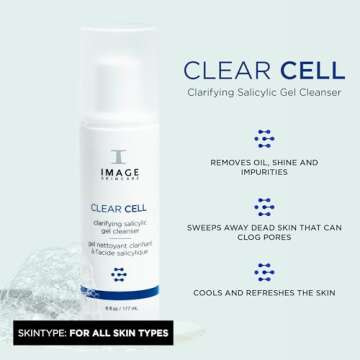 Image Skincare Clear Cell Clarifying Salicylic Gel Cleanser 177 ml / 6 oz
