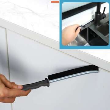 Efficient Crevice Cleaning Brush for Tidy Homes