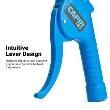 Capri Tools 21072 5-in Air Blow Gun with Rubber Tip