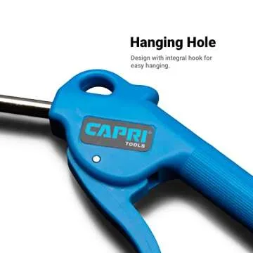 Capri Tools 21072 5-in Air Blow Gun with Rubber Tip