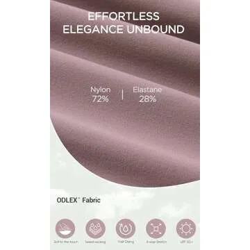 ODODOS Women's Stylish Cross Waist Yoga Leggings