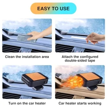 Portable Car Heater for Rapid Demisting and Comfort